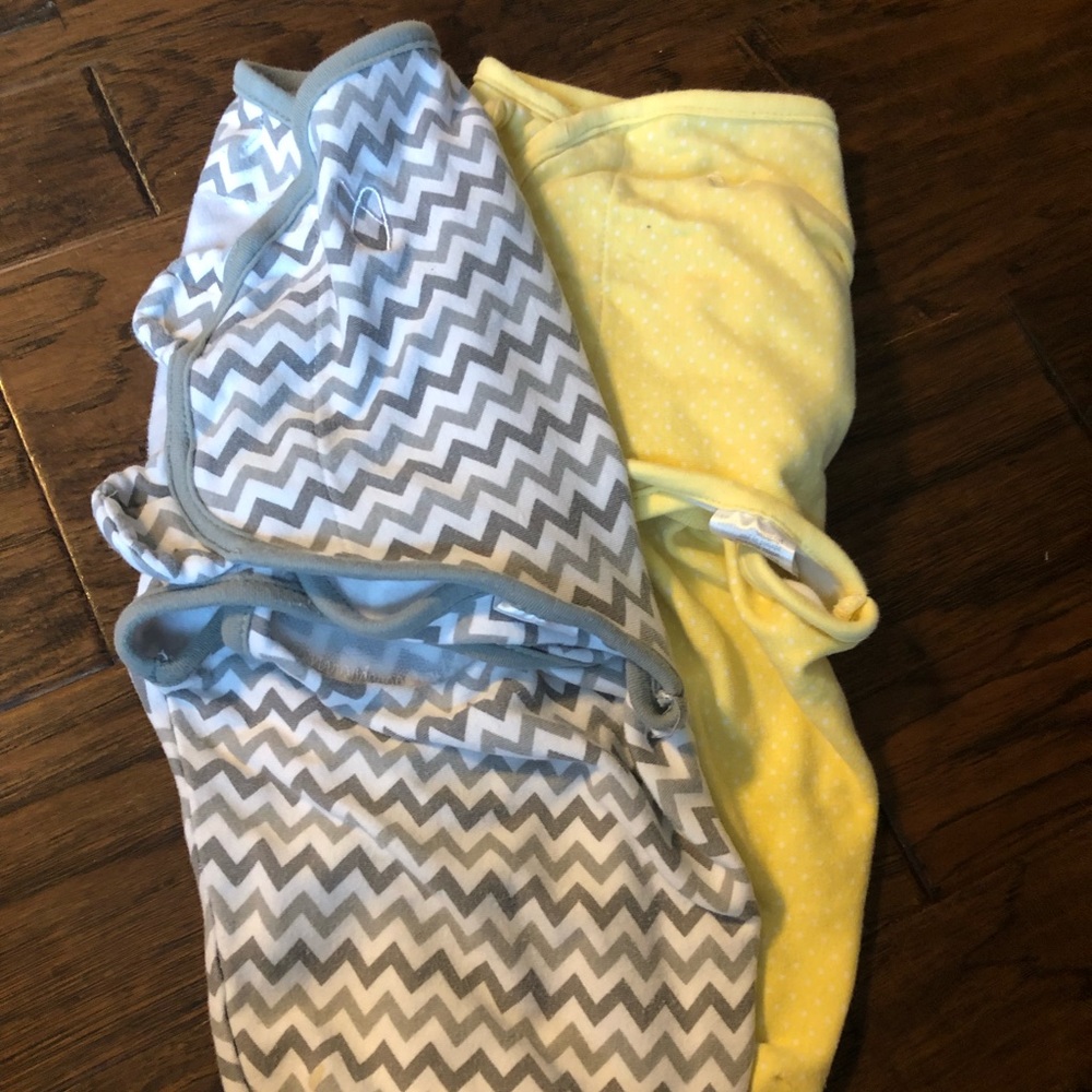 Two Garanimals Size Small Infant Swaddles